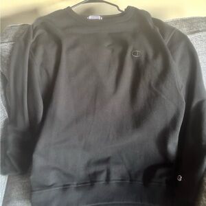 Champion Men's Black Crewneck